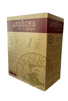 Vignerons Ardéchois - IGP Ardèche - Par Nature - Rouge BIO 3L - Bib - UVICA
