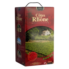 Vignerons Ardéchois - Côtes du Rhône Rouge 5L - Bib - UVICA