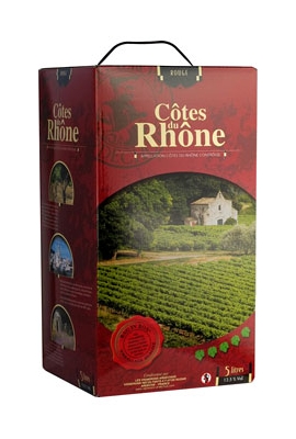 Vignerons Ardéchois - Côtes du Rhône Rouge 5L - Bib - UVICA